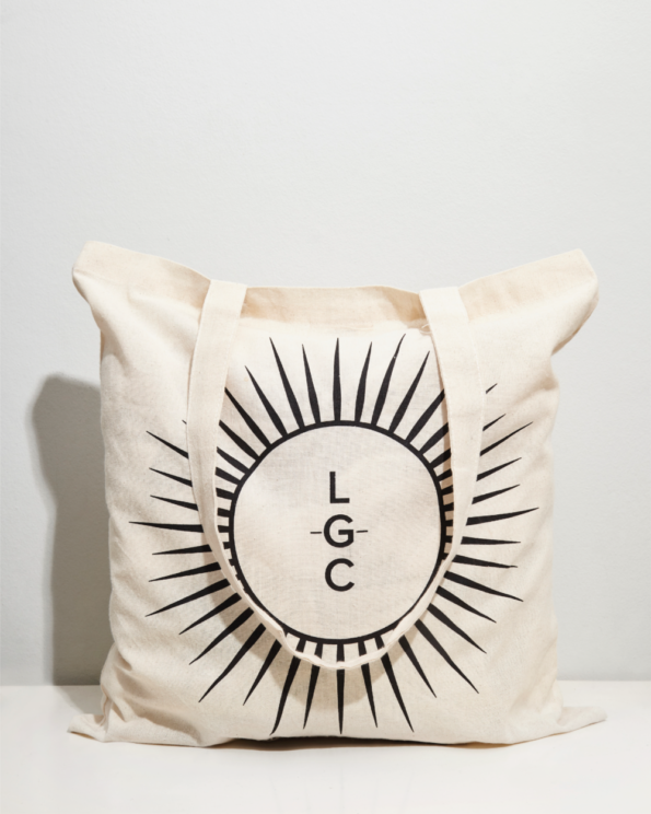 Recycled cotton tote bag